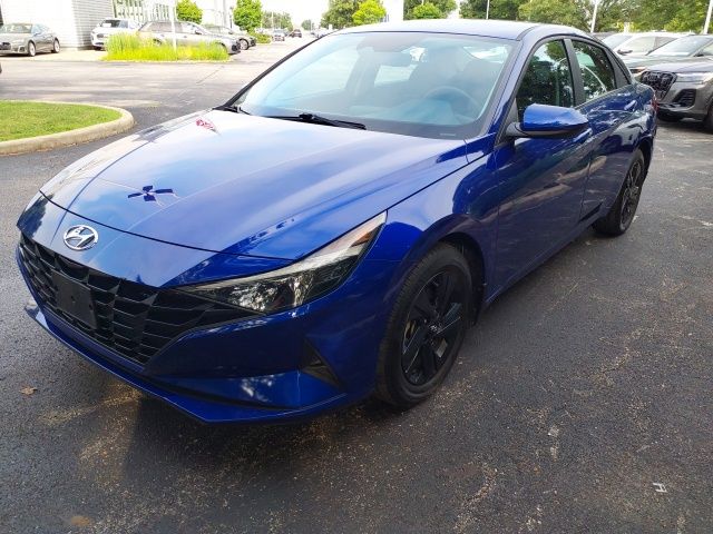 Intense Blue 2023 Hyundai Elantra Sedan Front-Wheel Drive Continuously Variable Transmission