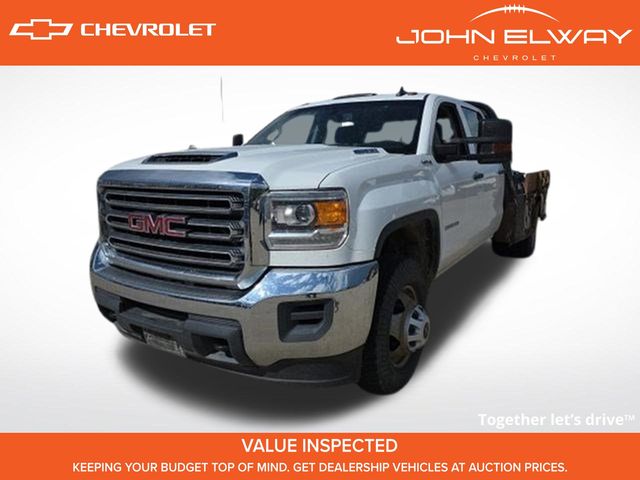 Summit White 2017 GMC Sierra 3500HD Base Crew Cab LB DRW 4WD Pickup Truck Four-Wheel Drive 6-Speed Automatic