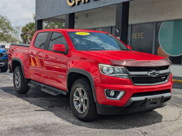 Used 2018 Chevrolet Colorado Z71 4D Crew Cab