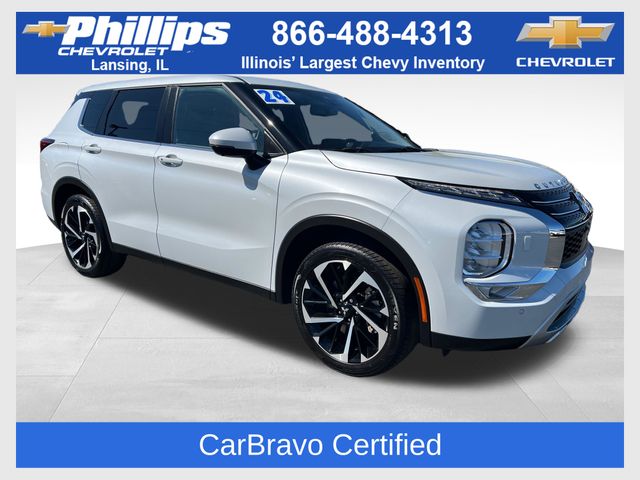 White Diamond 2024 Mitsubishi Outlander SE S-AWC SUV / Crossover All-Wheel Drive Continuously Variable Transmission