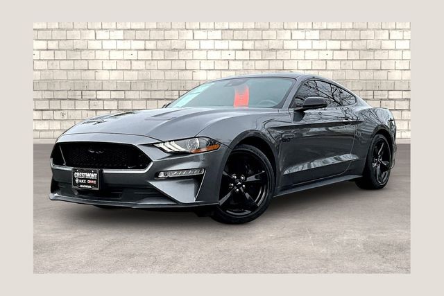 Carbonized Gray Metallic 2022 Ford Mustang Coupe Rear-Wheel Drive 6-Speed Manual