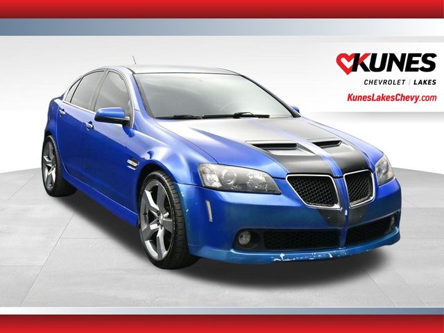 Stryker Blue Metallic 2009 Pontiac G8 GT Sedan Rear-Wheel Drive 6-Speed Automatic