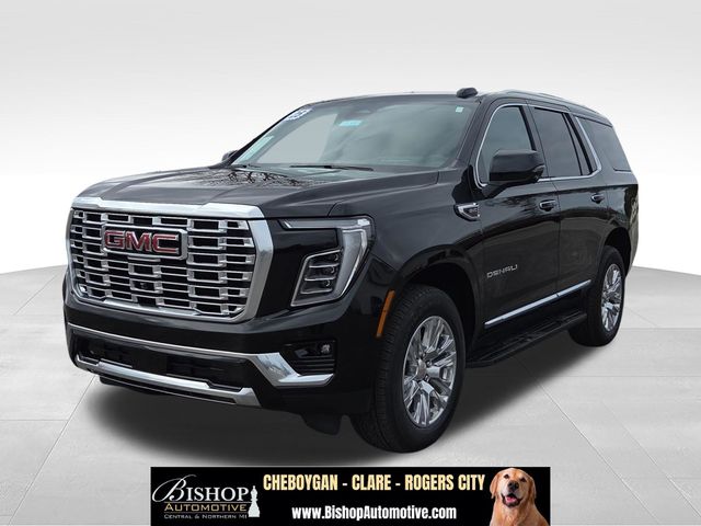 Onyx Black 2025 GMC Yukon Denali 4WD SUV / Crossover Four-Wheel Drive