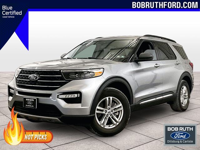 2023 Ford Explorer XLT Silver at Phil Fitts Ford