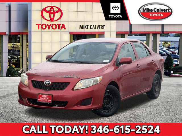 Barcelona Red Metallic 2010 Toyota Corolla LE Sedan Front-Wheel Drive 4-Speed Automatic