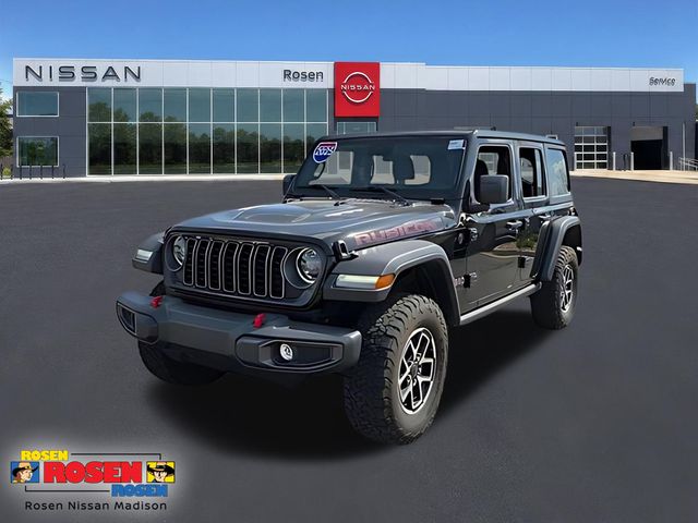 Black Clearcoat 2025 Jeep Wrangler SUV / Crossover Four-Wheel Drive 8-Speed Automatic