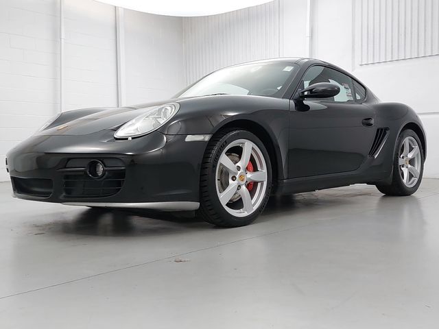 Black 2006 Porsche Cayman Coupe Rear-Wheel Drive 6-Speed Manual Overdrive