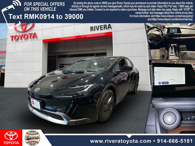 Midnight Black Metallic 2026 Toyota Prius Plug-In Hybrid Hatchback Front-Wheel Drive Continuously Variable Transmission
