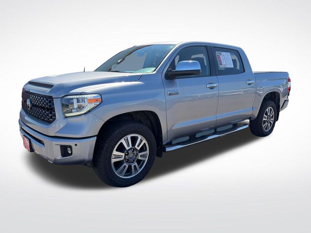 Silver 2018 Toyota Tundra Pickup Truck Four-Wheel Drive 6-Speed Automatic Overdrive