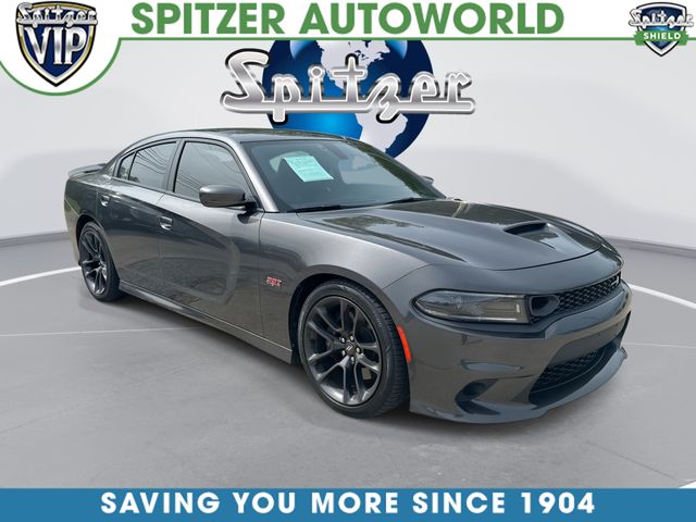 Gray (Granite Crystal Metallic Clearcoat) 2022 Dodge Charger Scat Pack RWD Sedan Rear-Wheel Drive 8-Speed Automatic