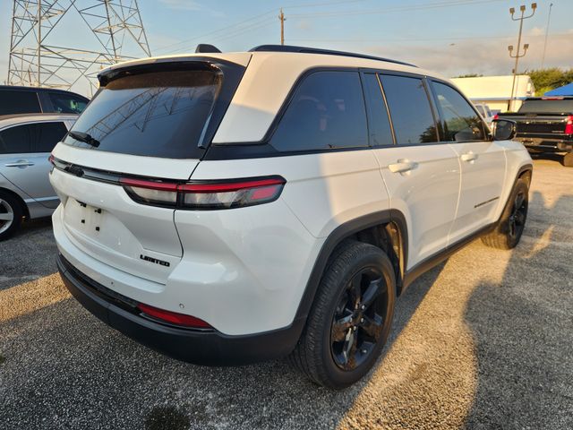 2023 Jeep Grand Cherokee Limited White at Texan Dodge Chrysler Jeep Ram
