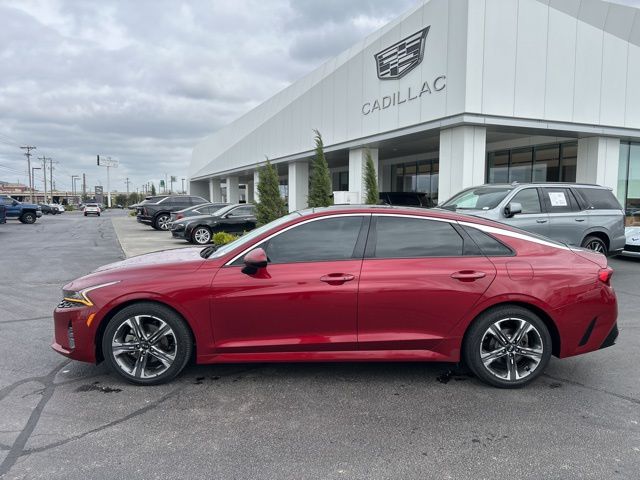 Passion Red 2021 Kia K5 EX FWD Sedan Front-Wheel Drive 8-Speed Automatic