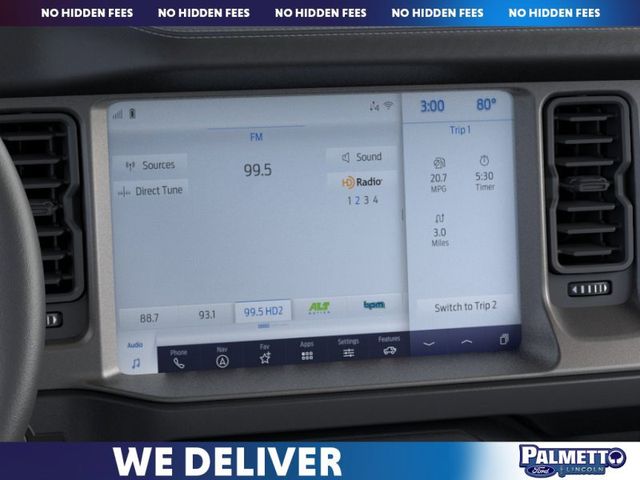 new 2025 Ford Bronco car, priced at $55,140