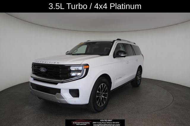 Oxford White 2025 Ford Expedition SUV / Crossover Four-Wheel Drive Automatic