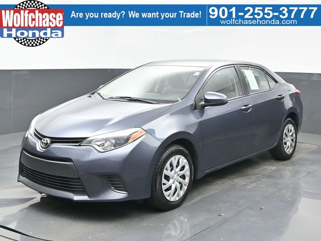 Slate Metallic 2016 Toyota Corolla L Sedan Front-Wheel Drive 4-Speed Automatic