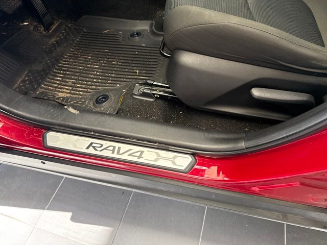 2022 Toyota RAV4 LE Red at Don McGill Toyota