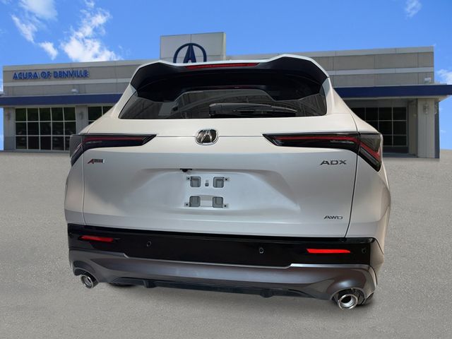 2026 Acura ADX A-Spec Advance Package - Platinum White Pearl exterior view 4