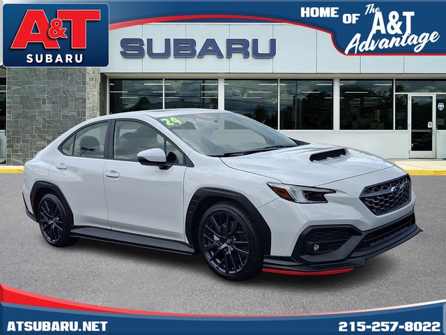 Ceramic White 2024 Subaru WRX Sedan All-Wheel Drive 6-Speed Manual
