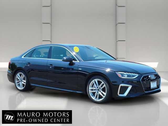 Mythos Black Metallic 2024 Audi A4 Sedan All-Wheel Drive 7-Speed Automatic