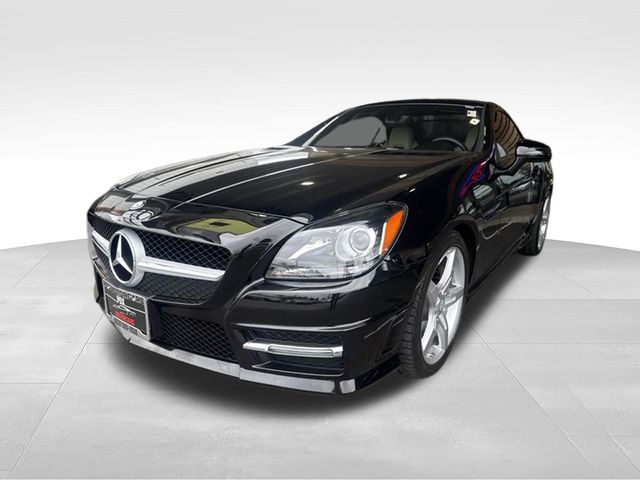 Black 2014 Mercedes-Benz SLK Convertible Rear-Wheel Drive 7-Speed Automatic