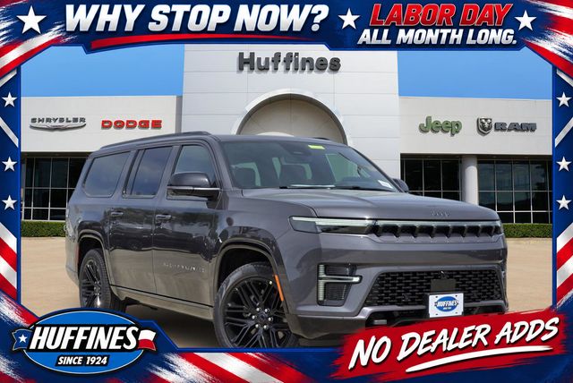 Baltic Gray Metallic Clearcoat 2026 Jeep Grand Wagoneer L SUV / Crossover Four-Wheel Drive 8-Speed Automatic
