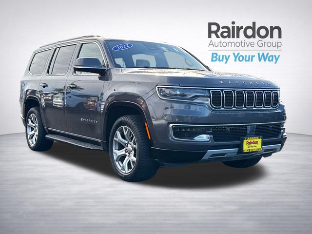 Baltic Gray Metallic Clearcoat 2022 Jeep Wagoneer Series II 4WD SUV / Crossover Four-Wheel Drive 8-Speed Automatic