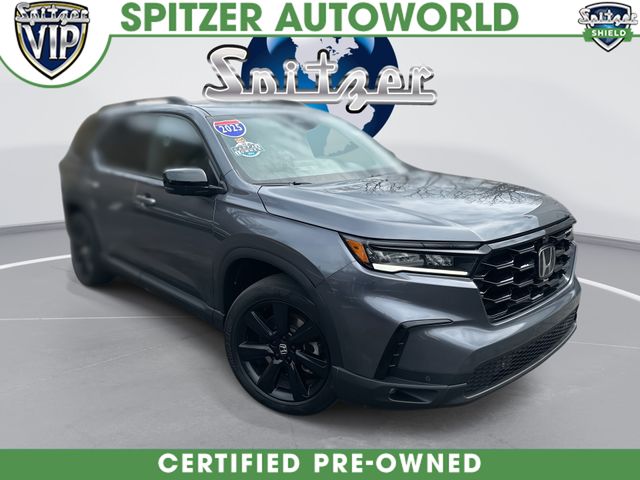 Crystal Black Pearl 2025 Honda Pilot SUV / Crossover All-Wheel Drive Automatic