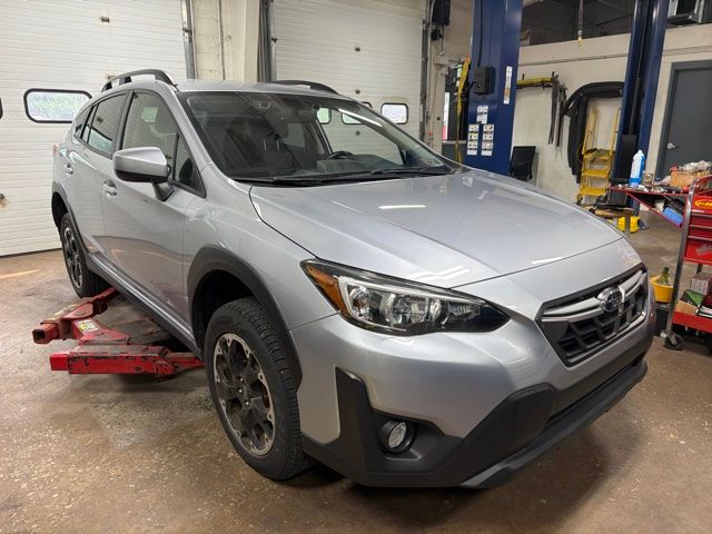 2023 Subaru Crosstrek Premium Silver at Subaru and VW of Moon Township