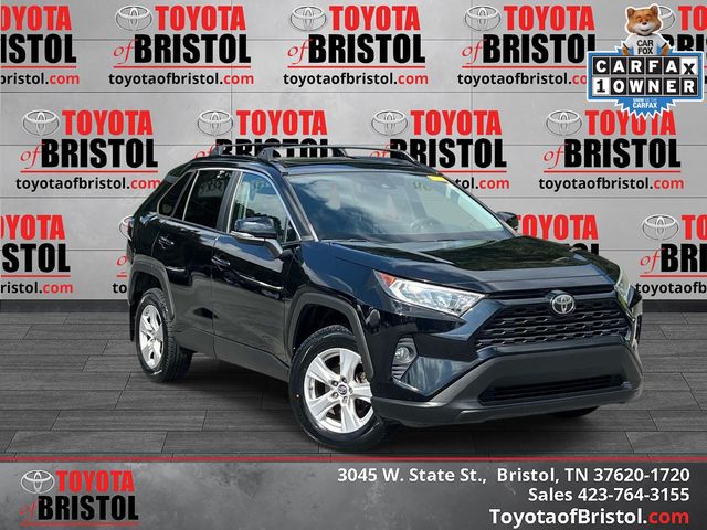 Midnight Black Metallic 2019 Toyota RAV4 SUV / Crossover All-Wheel Drive 8-Speed Automatic