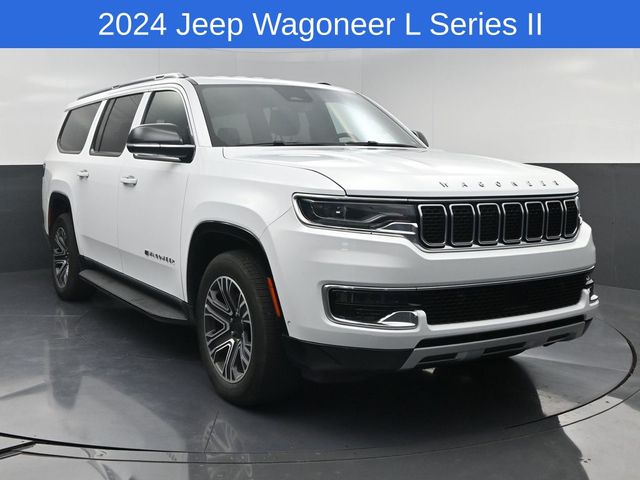 2024 Jeep Wagoneer L Series II White at AutoSavvy Houston Southwest