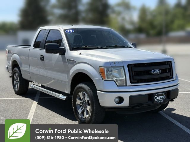 Ingot Silver Metallic 2014 Ford F-150 STX SuperCab 4WD Pickup Truck Four-Wheel Drive 6-Speed Automatic