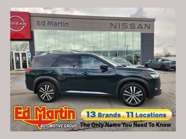 Green Pearl 2024 Nissan Pathfinder Platinum FWD SUV / Crossover Front-Wheel Drive 9-Speed Automatic