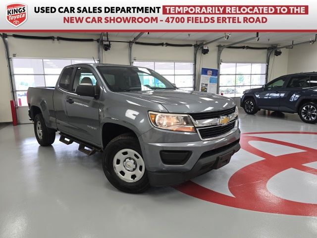 Gray (Satin Steel Metallic) 2019 Chevrolet Colorado Pickup Truck 4X2 6-Speed Automatic