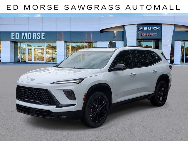 Iridescent White Tricoat 2026 Buick Enclave SUV / Crossover Front-Wheel Drive 8-Speed Automatic