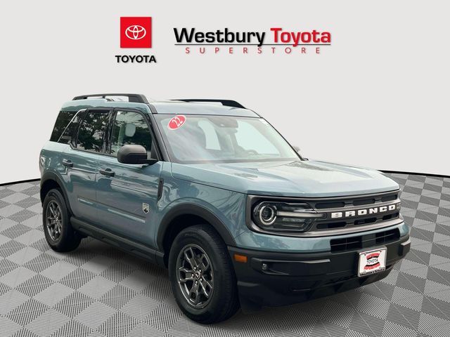Light Blue 2022 Ford Bronco Sport SUV / Crossover All-Wheel Drive 8-Speed Automatic