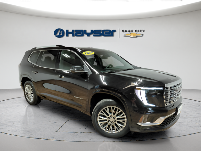 Black (Ebony Twilight Metallic) 2025 GMC Acadia SUV / Crossover Four-Wheel Drive 8-Speed Automatic