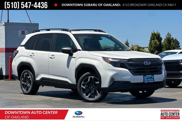 White Pearl 2026 Subaru Forester Hybrid SUV / Crossover All-Wheel Drive Continuously Variable Transmission