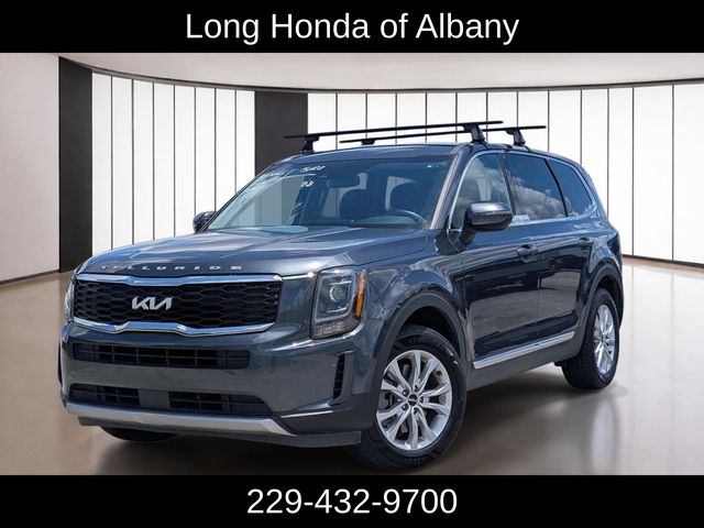 Gravity Gray 2022 Kia Telluride LX FWD SUV / Crossover Front-Wheel Drive 8-Speed Automatic