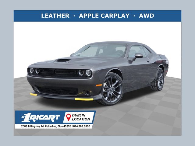 Gray (Granite Crystal Metallic Clearcoat) 2023 Dodge Challenger GT AWD Coupe All-Wheel Drive 8-Speed Automatic