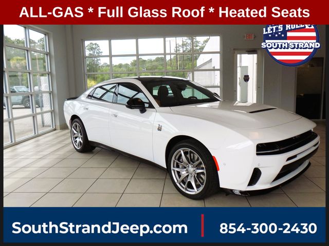 Bright White Clearcoat 2026 Dodge Charger Sedan All-Wheel Drive 8-Speed Automatic