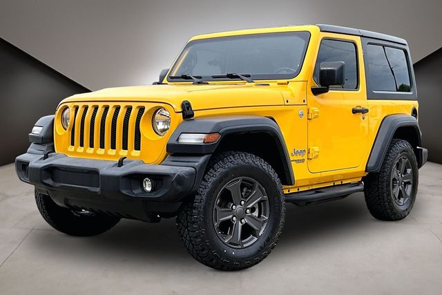 Baja Yellow Clearcoat 2020 Jeep Wrangler SUV / Crossover Four-Wheel Drive 8-Speed Automatic