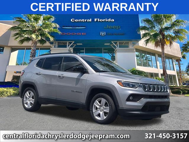 Billet Silver Metallic 2022 Jeep Compass SUV / Crossover Front-Wheel Drive 6-Speed Automatic