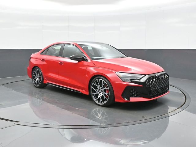Red 2026 Audi RS 3 2.5T quattro Sedan All-Wheel Drive 7-Speed Automatic