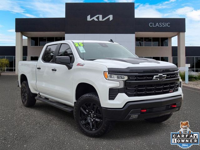 Summit White 2025 Chevrolet Silverado 1500 Pickup Truck Four-Wheel Drive Automatic