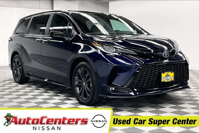 Blueprint 2025 Toyota Sienna XSE 7-Passenger FWD Minivan Front-Wheel Drive Continuously Variable Transmission