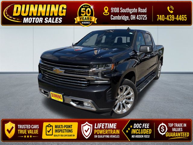 Black 2020 Chevrolet Silverado 1500 Pickup Truck Four-Wheel Drive Automatic