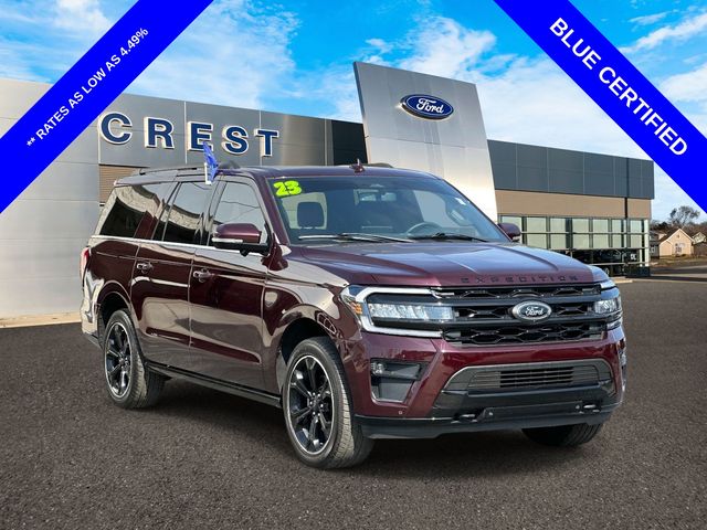 Jewel Red Metallic Tinted Clearcoat 2023 Ford Expedition SUV / Crossover Four-Wheel Drive Automatic