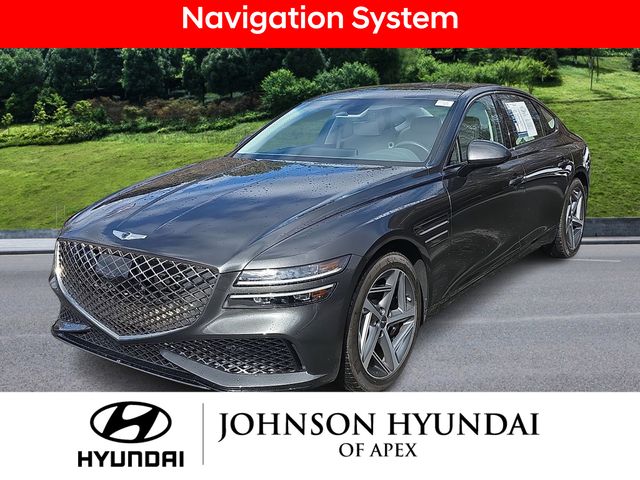 Makalu Gray 2024 Genesis G80 3.5T Sport AWD Sedan All-Wheel Drive 8-Speed Automatic