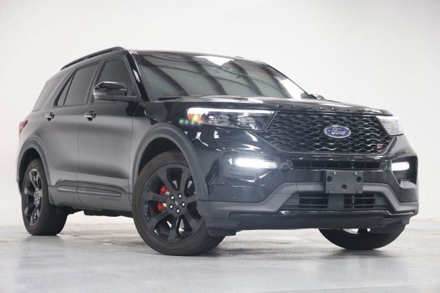 Black 2024 Ford Explorer SUV / Crossover All-Wheel Drive Automatic