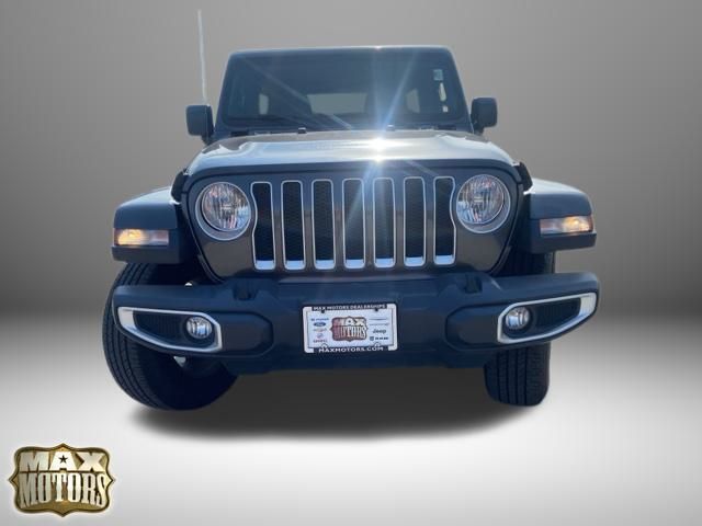 Certified 2020 Jeep Wrangler Unlimited Sahara with VIN 1C4HJXEN3LW135651 for sale in Kansas City